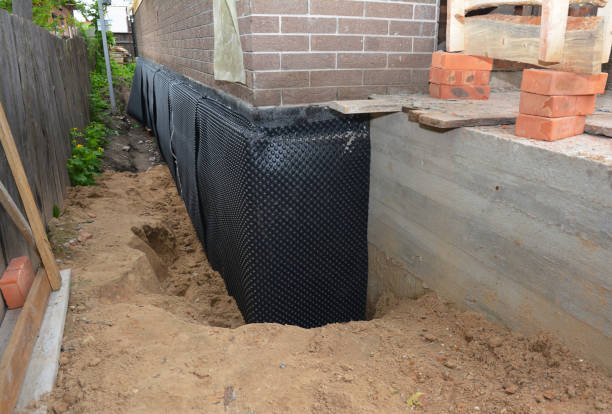 Happy homeowners after waterproofing job in Yorkshire